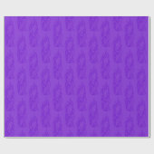 Papier Cadeau Purple mignon Unicorn Motif magique (Plat)