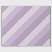 Papier Cadeau Purple Ombre rayé (Plat)