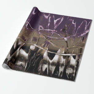 Papier Cadeau Purple Pop Royale