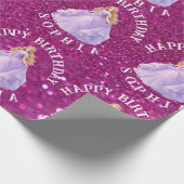 Papier Cadeau Purple Princess  (Coin)