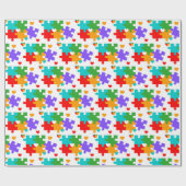 Papier Cadeau Puzzle (Plat)