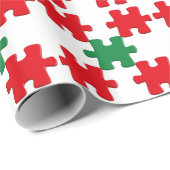 Papier Cadeau Puzzle (Coin rond)