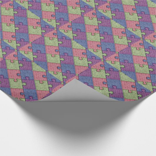 Papier Cadeau Puzzle (Coin)