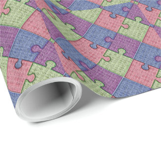 Papier Cadeau Puzzle