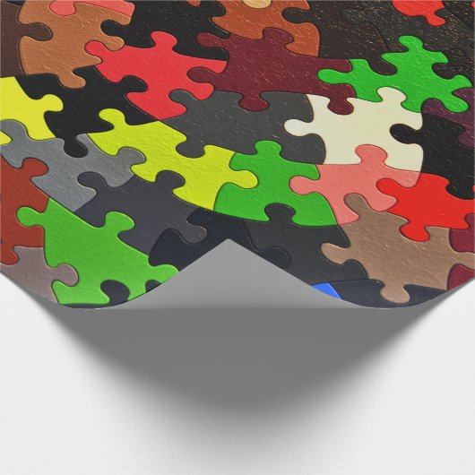 Papier Cadeau puzzle (Coin)