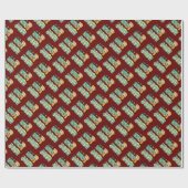 Papier Cadeau Puzzle Conserver le calme (Plat)
