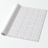 Papier Cadeau Puzzles - Contour été Fond Blanc (Déroulé)
