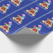 Papier Cadeau Pyramide alimentaire saine dessin humoristique (Coin)