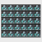 Papier Cadeau Pyramide des crânes après Cézanne (Plat)