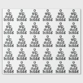 Papier Cadeau Pyramide des nombres cambodgiens - 0 12 345 6789 K (Plat)