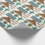 Papier Cadeau pyramide mexicaine (Coin)