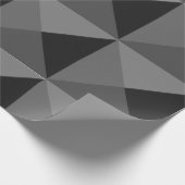 Papier Cadeau Pyramides noires (Coin)