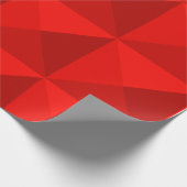 Papier Cadeau Pyramides rouges de pomme de bonbons (Coin)