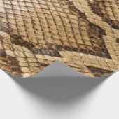 Papier Cadeau Python réticulé skinpython, peau, serpent, réticul (Coin)