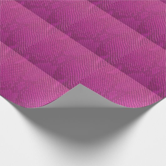 Papier Cadeau Python rose : Texture de la peau de serpent. (Coin)