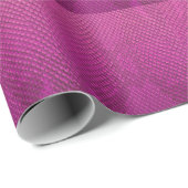 Papier Cadeau Python rose : Texture de la peau de serpent. (Coin rond)