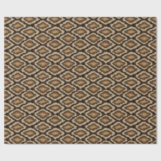 Papier Cadeau Python serpent peau motif 2 (Plat)