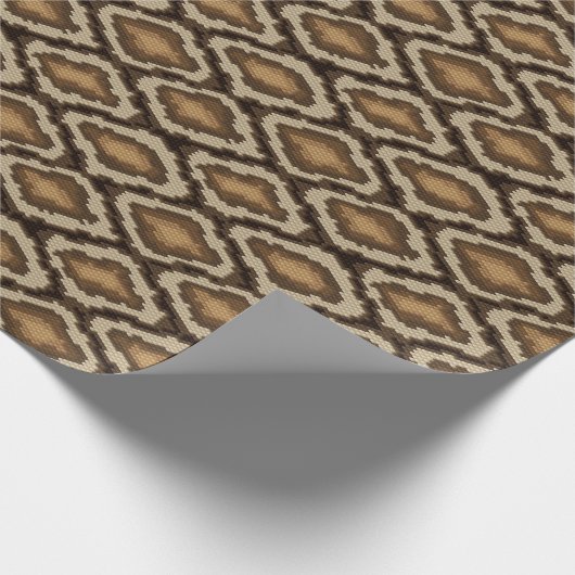 Papier Cadeau Python serpent peau motif 2 (Coin)