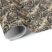 Papier Cadeau Python Skin (Coin rond)