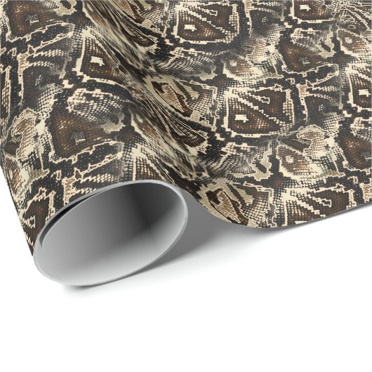 Papier Cadeau Python Skin (Coin rond)