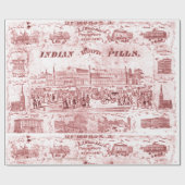Papier Cadeau "Quackery Vintage" (Plat)