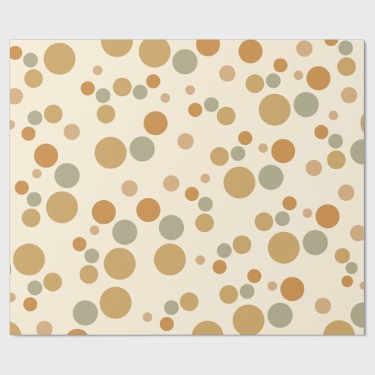 Papier Cadeau quadrillage circulaire (Plat)