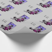 Papier Cadeau Qualité Geisha peinture emballage cadeau, ajouter  (Coin)