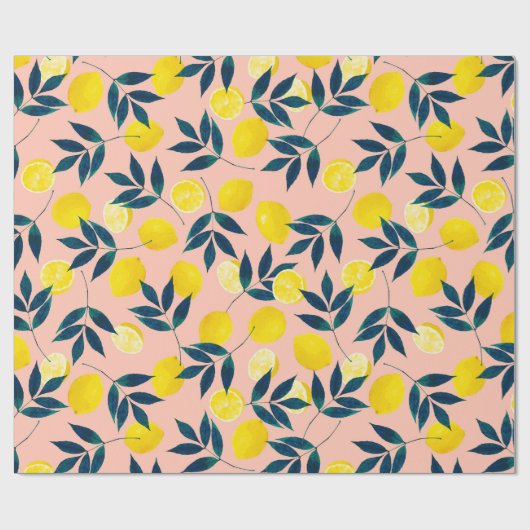 Papier Cadeau Qualité Lemony (Plat)