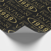 Papier Cadeau Qualité Premium 1959 (Coin)