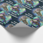 Papier Cadeau Quand Reindeer vole (Coin)