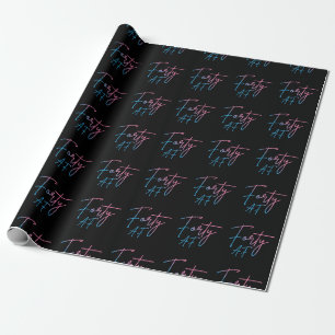 Papier Cadeau Quarante AF II - Cadeau d'anniversaire
