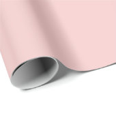 Papier Cadeau Quartz rose (Coin rond)