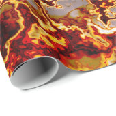 Papier Cadeau Quartz rouille (Coin rond)