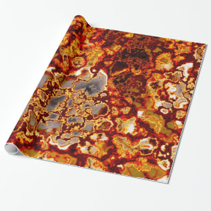 Papier Cadeau Quartz Rouille-Coloré
