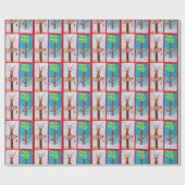 Papier Cadeau Quatre saisons (Plat)