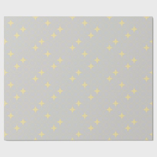 Papier Cadeau Quatrefoil Geometric Pattern (Plat)
