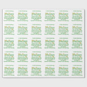 Papier Cadeau Que Dieu Vous Donne De Nombreuses Années De Bénédi (Plat)