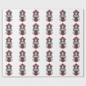 Papier Cadeau Queen of Spades Thunder_Cove (Plat)