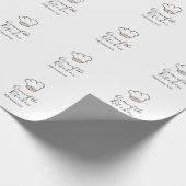 Papier Cadeau Queen of the kitchen chef cooking add name crown  (Coin)