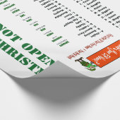 Papier Cadeau Quel est votre nom d'Elf ? Enveloppe de cadeau de (Coin)