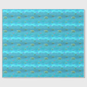 Papier Cadeau Quelque part sous la mer (Plat)