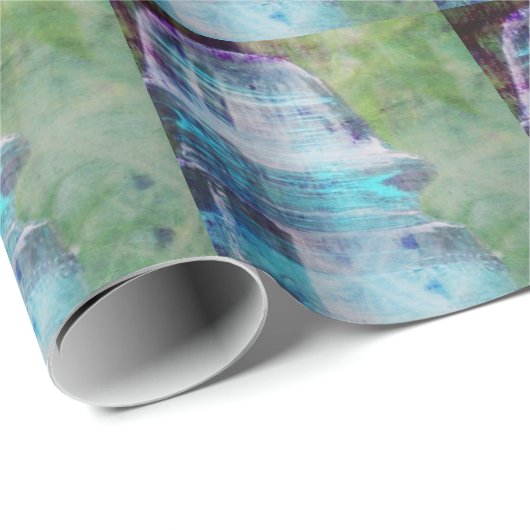 Papier Cadeau Quelques souvenirs de jardin, Isolateur en verre V (Coin rond)