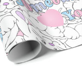 Papier Cadeau Quelqu'un t'aime (Coin rond)