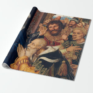 Papier Cadeau Quentin Matsys - L'Adoration du Magi