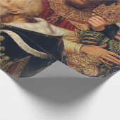 Papier Cadeau Quentin Matsys - L'Adoration du Magi (Coin)