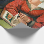 Papier Cadeau Quentin Matsys - Le Moneylender et sa femme (Coin)