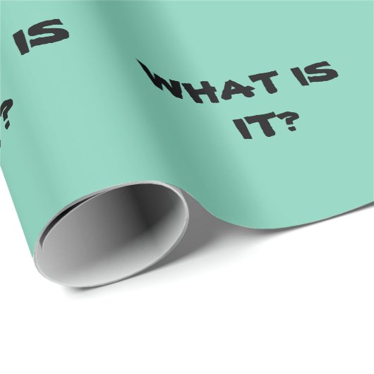 Papier Cadeau Qu'est-ce que c'est ? (Coin rond)