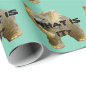 Papier Cadeau Qu'est-ce que c'est ? Échange de cadeau d'objet (Coin rond)