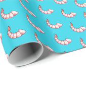 Papier Cadeau Queue de crevette (Coin rond)