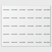 Papier Cadeau Qui a pété? (Plat)